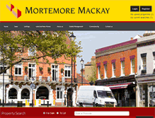 Tablet Screenshot of mortemoremackay.co.uk